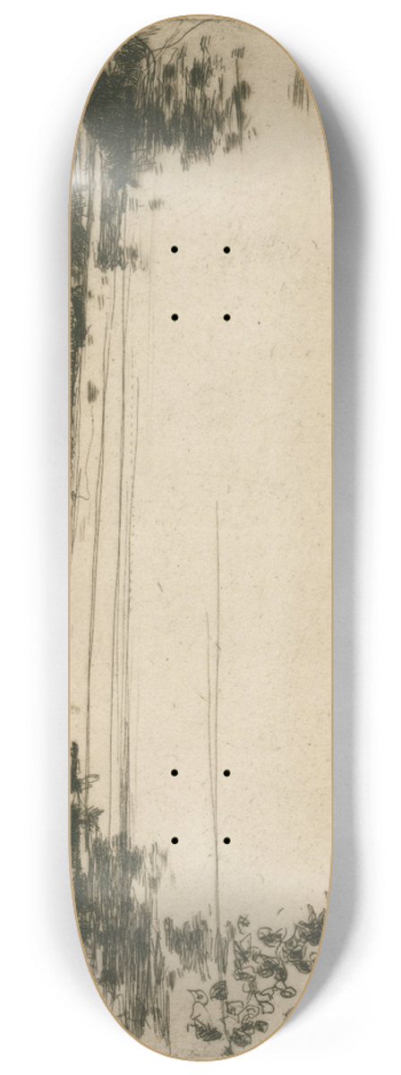 David Young Cameron - The Tweed at Coldstream 8.25 inch art skate deck