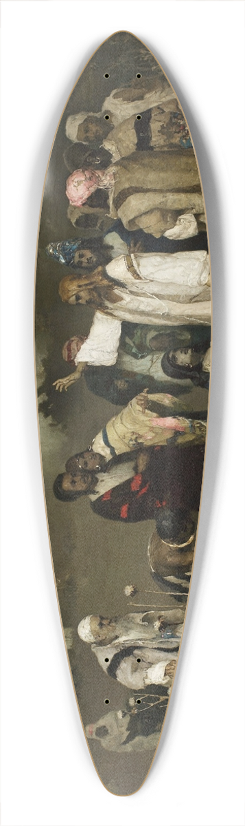 Wilhelm Kotarbiski - 1879 39.3 inch art pintail longboard deck