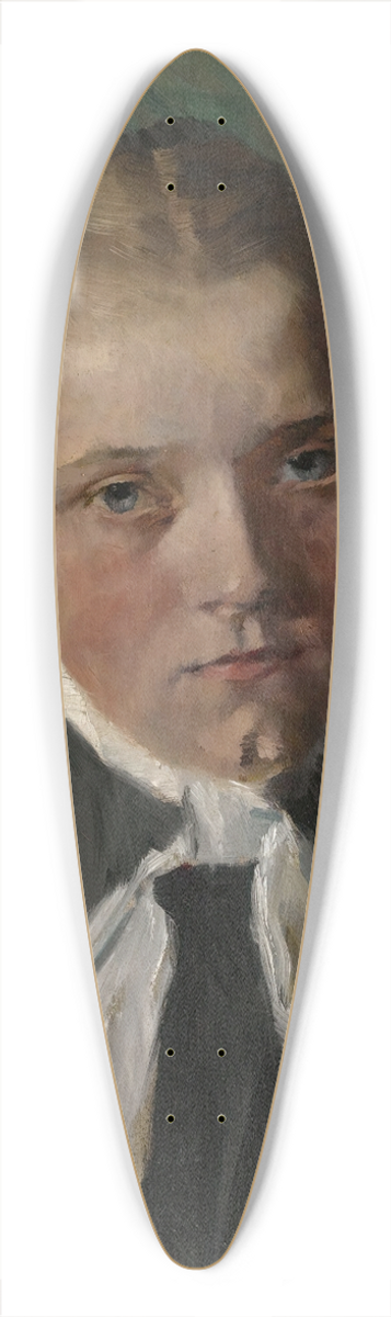 Wilhelm Leibl - Bauernmdchen (Peasant Girl) 39.3 inch art pintail longboard deck