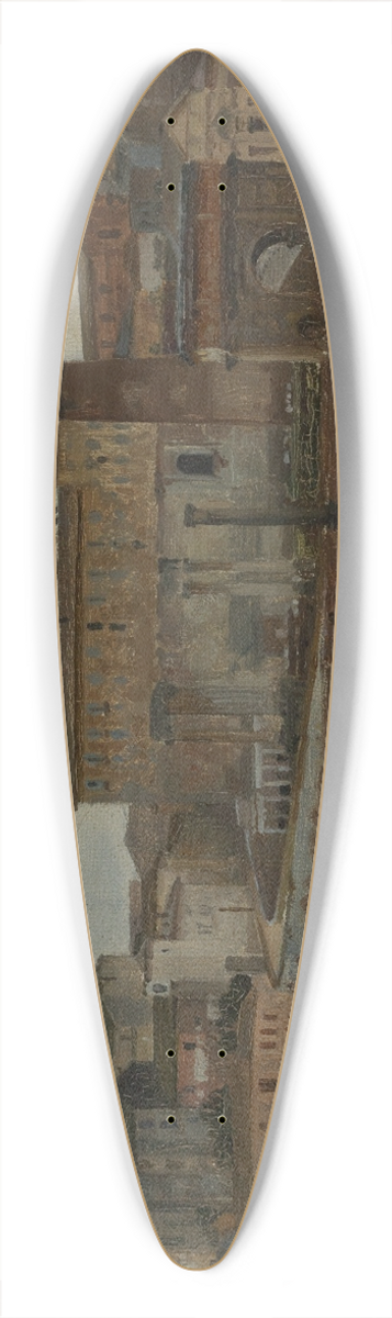 Wilhelm Ludwig Friedrich Riefstahl - Blick auf das Forum Romanum 39.3 inch art pintail longboard deck