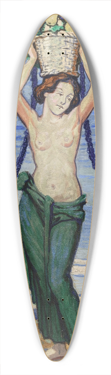 Wilhelm Ss - Drei Grazien 39.3 inch art pintail longboard deck