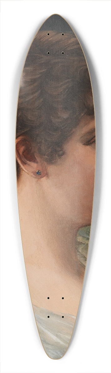 Wilhelm Trbner - Bildnis einer Dame im Profil 39.3 inch art pintail longboard deck