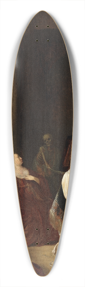 Willem de Poorter - Vanitas Allegory 39.3 inch art pintail longboard deck
