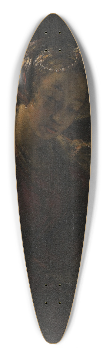 Willem Drost - The Sibyl 39.3 inch art pintail longboard deck