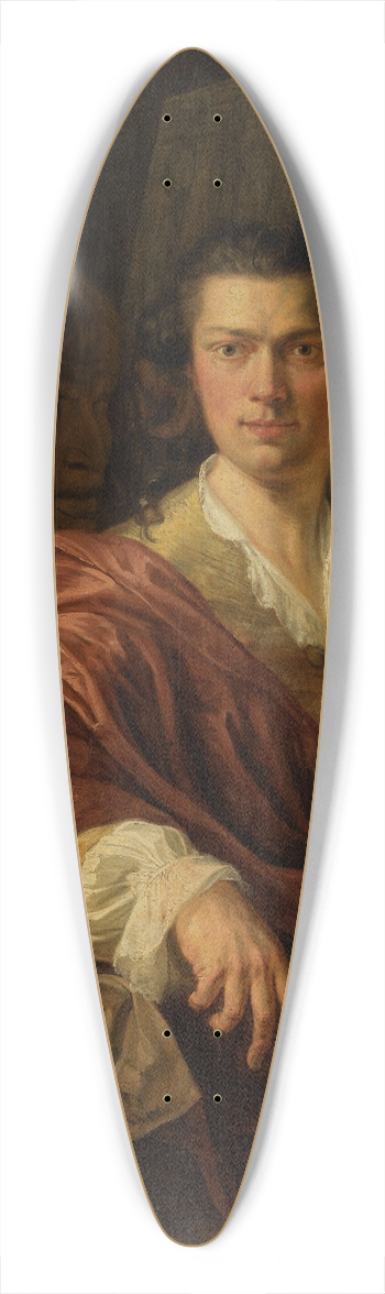 Willem Jacob Herreyns - The Painter Andries Lens 39.3 inch art pintail longboard deck