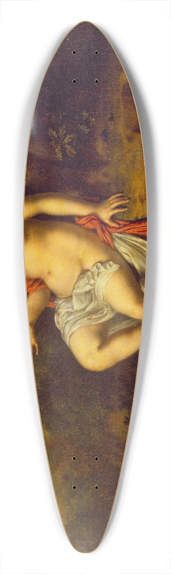 Willem Van Mieris - Paris and Oenone 39.3 inch art pintail longboard deck
