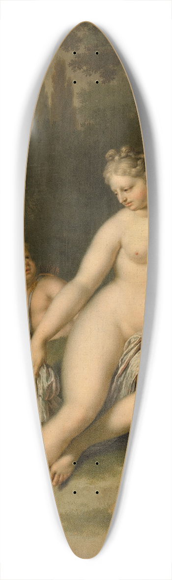 Willem Van Mieris - Venus with Cupido 39.3 inch art pintail longboard deck