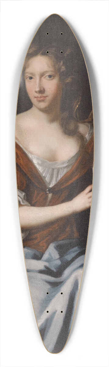 Willem Wissing - Portrait of a Lady 39.3 inch art pintail longboard deck