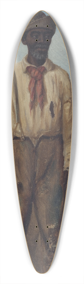 William Aiken Walker - Figure (Cotton Handler) 39.3 inch art pintail longboard deck