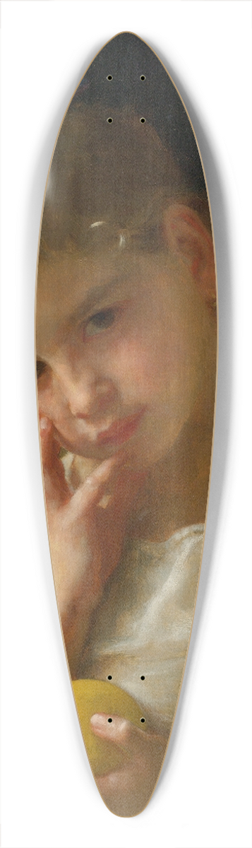 William Bouguereau - Le Citron 39.3 inch art pintail longboard deck