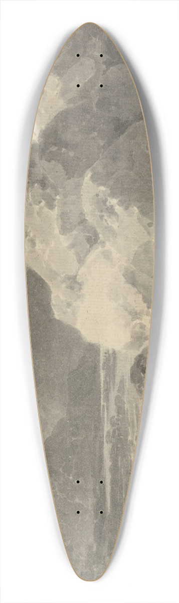 William Havell - Pale Melancholy 39.3 inch art pintail longboard deck