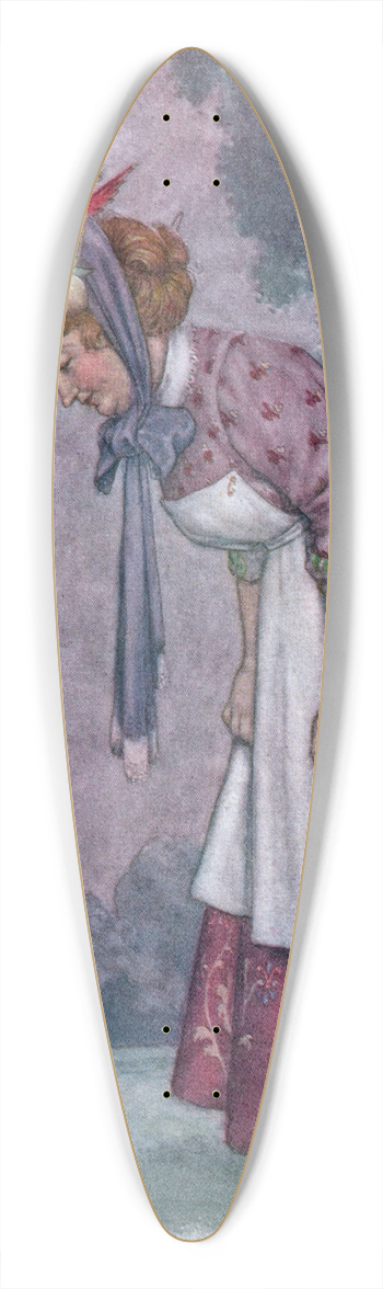 William Heath Robinson - Basil Herbert develops a chilblain 39.3 inch art pintail longboard deck