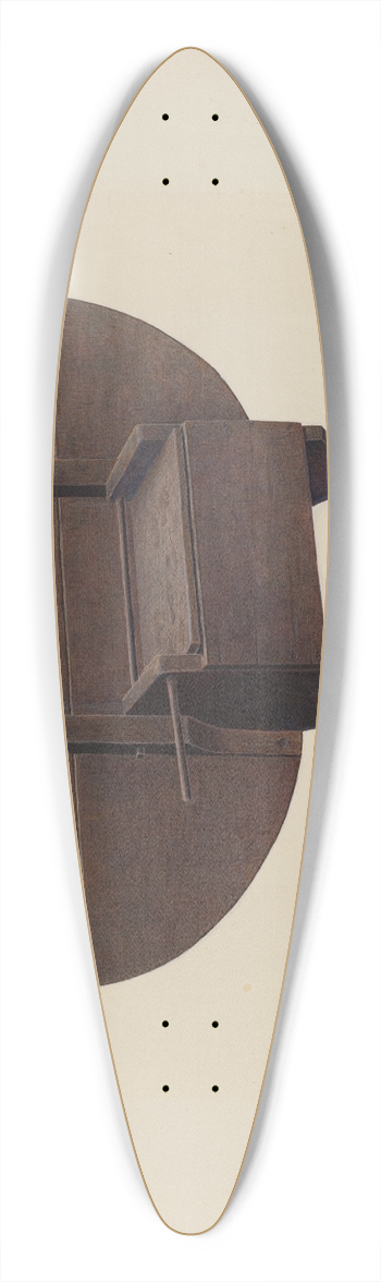 William H. Edwards - Dining Table 39.3 inch art pintail longboard deck