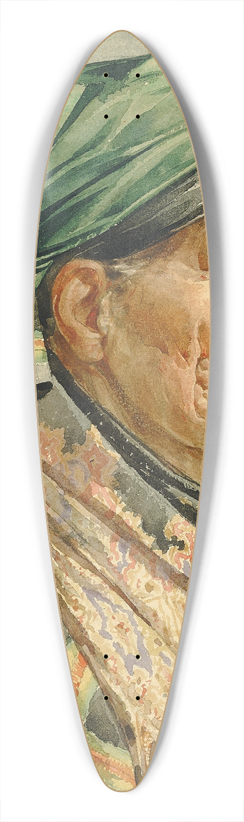 William Henry Holmes - Munich Model 39.3 inch art pintail longboard deck