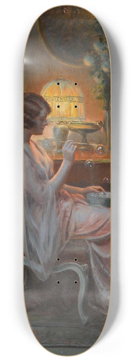 Delphin Enjolras - Les bulles de savon 8.25 inch art skate deck