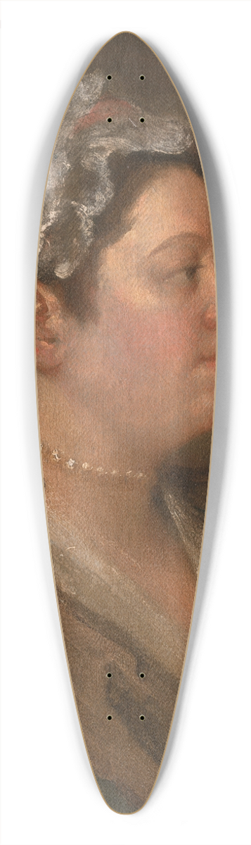 William Hogarth - Mary Hogarth 39.3 inch art pintail longboard deck