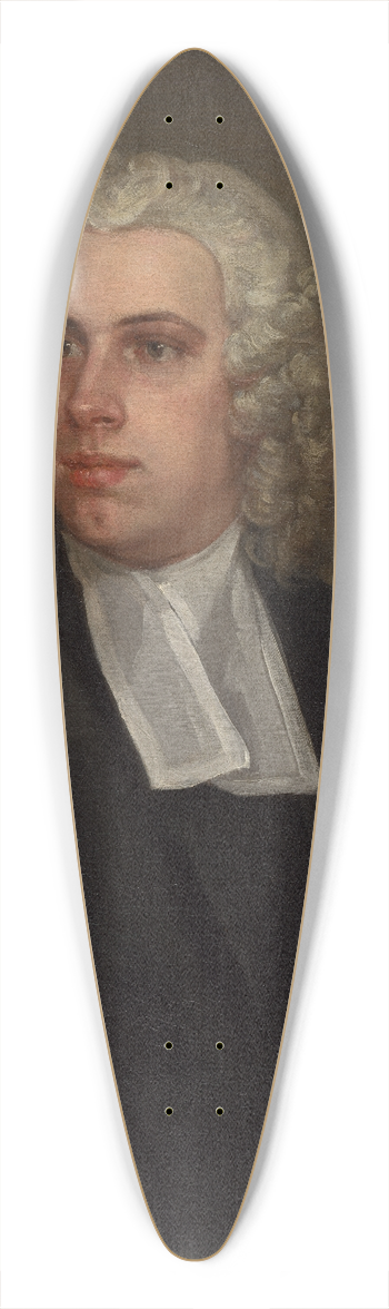 William Hogarth - The Revd. John Lloyd, DD 39.3 inch art pintail longboard deck