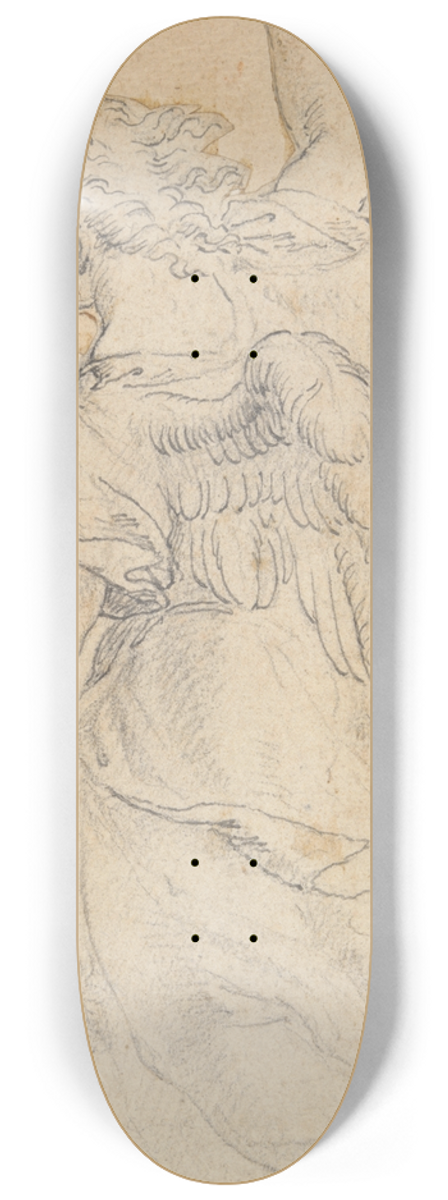 Denys Calvaert - Study of anAngel 8.25 inch art skate deck