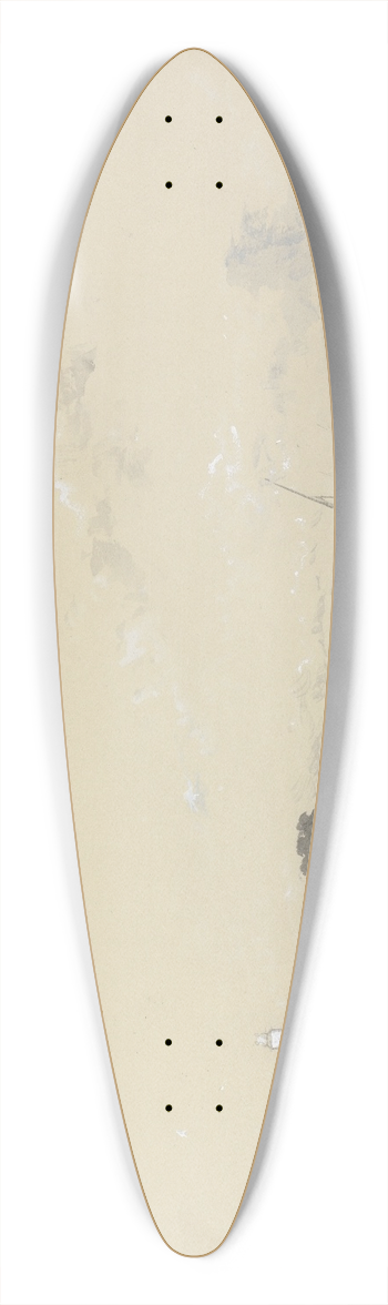 William James Mller - Miniyeh, (El Minya) 39.3 inch art pintail longboard deck