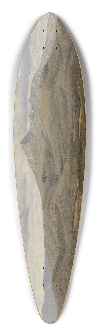 William James Stillman - Mount Chocorua 39.3 inch art pintail longboard deck