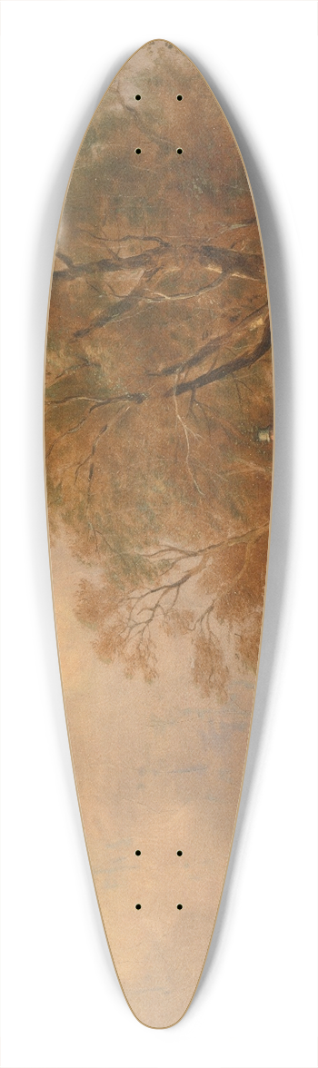William Jones - Fishing- Bottom Fishing 39.3 inch art pintail longboard deck