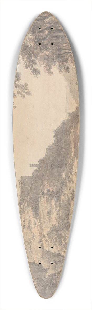 William Marlow - Tivoli 39.3 inch art pintail longboard deck