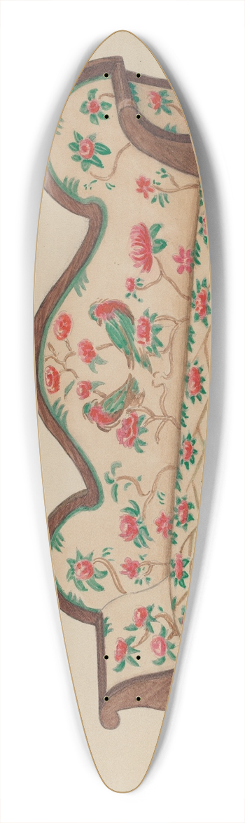 William Mills - Sofa 39.3 inch art pintail longboard deck