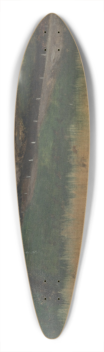 William Padgett - Winchelsea 39.3 inch art pintail longboard deck