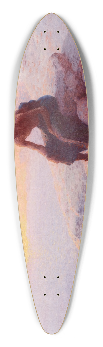 William Robinson Leigh - The Water Carrier 39.3 inch art pintail longboard deck