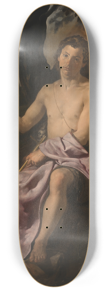 Diego Velzquez - Saint John the Baptist in the Wilderness 8.25 inch art skate deck