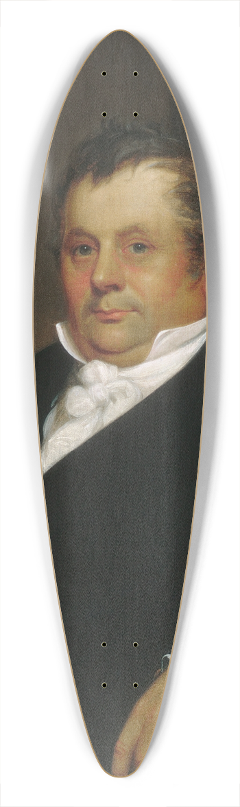 William Sidney Mount - Gideon Tucker 39.3 inch art pintail longboard deck