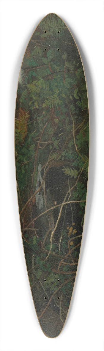William Stanley Haseltine - Study from Nature 39.3 inch art pintail longboard deck