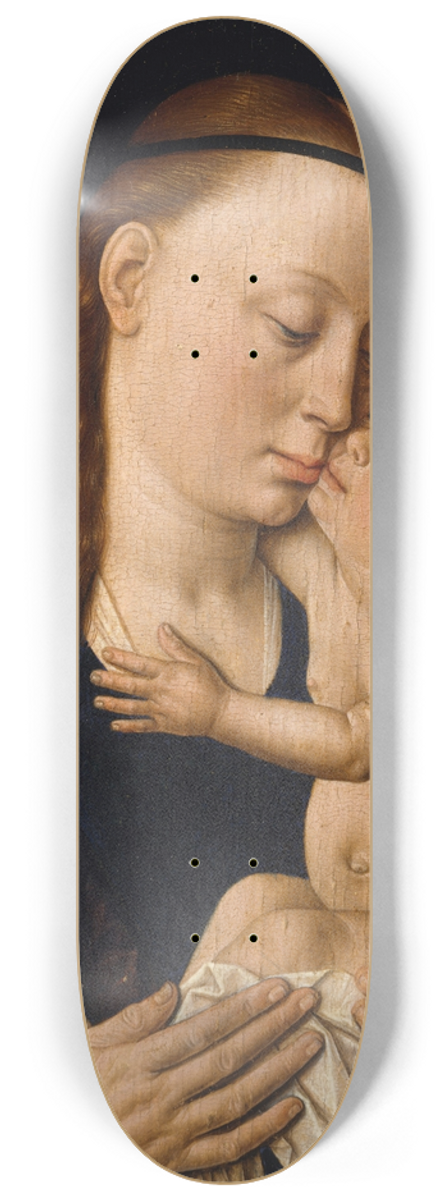 Dieric Bouts - Virgin and Child 8.25 inch art skate deck