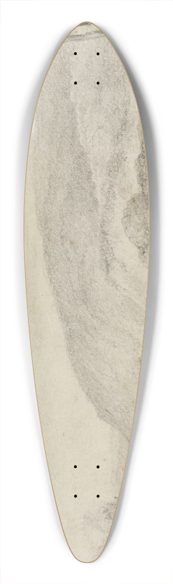 William Swainson - The second gorge from the end of the first, Hutt Road 39.3 inch art pintail longboard deck