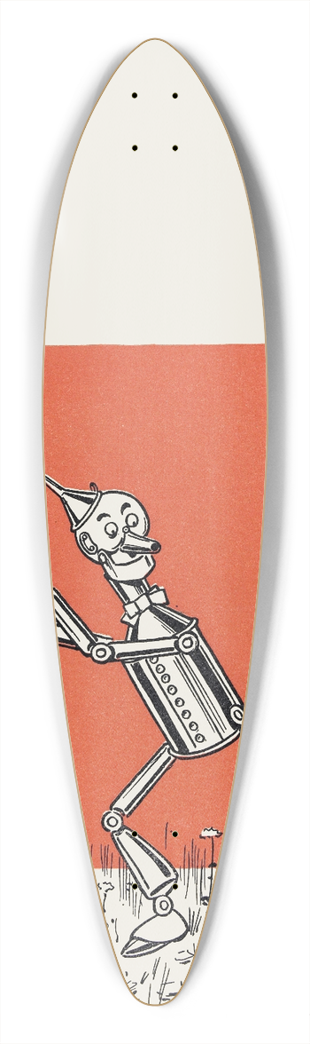 William Wallace Denslow - The wonderful Wizard of Oz Pl 1 39.3 inch art pintail longboard deck