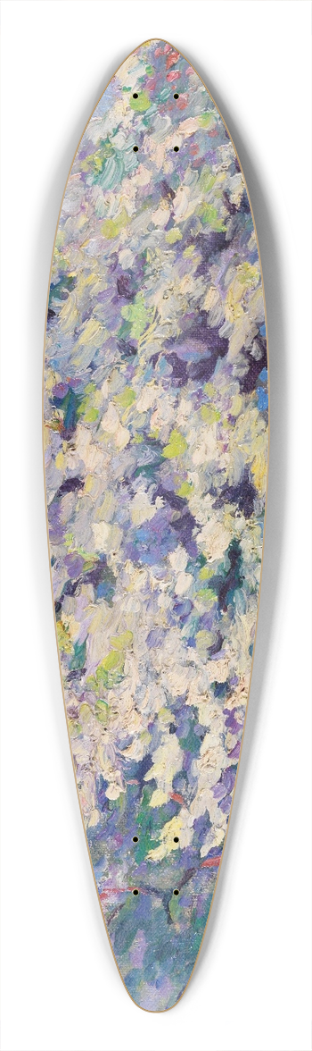 Willi Schlobach - Blhende Apfelbume 39.3 inch art pintail longboard deck