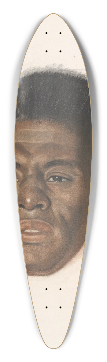 Winold Reiss - Roland Hayes 39.3 inch art pintail longboard deck