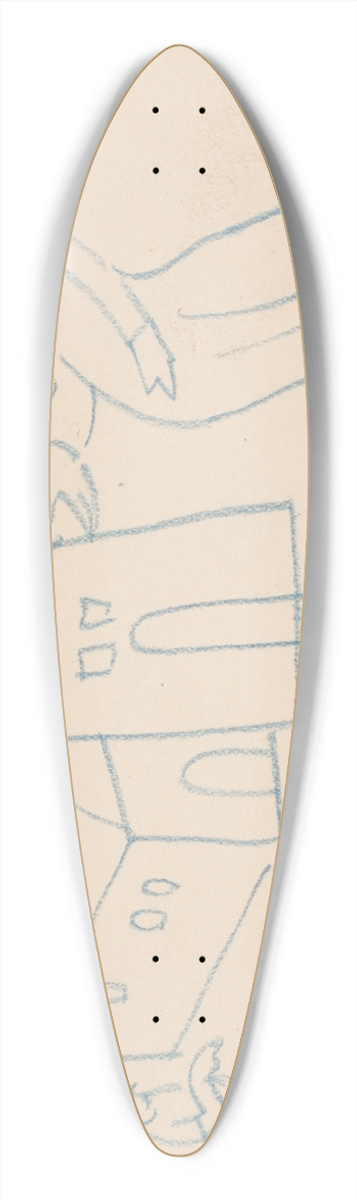 Winold Reiss - Sketches and drawings related to Der Soldat in der deutschen Vergangenheit, by George Liebe. 39.3 inch art pintail longboard deck