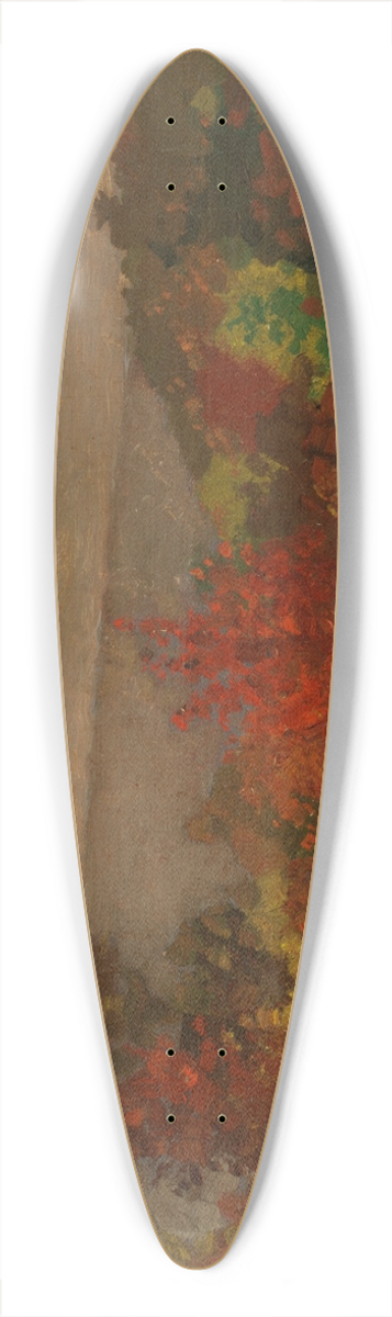 Winslow Homer - Autumn Treetops 39.3 inch art pintail longboard deck