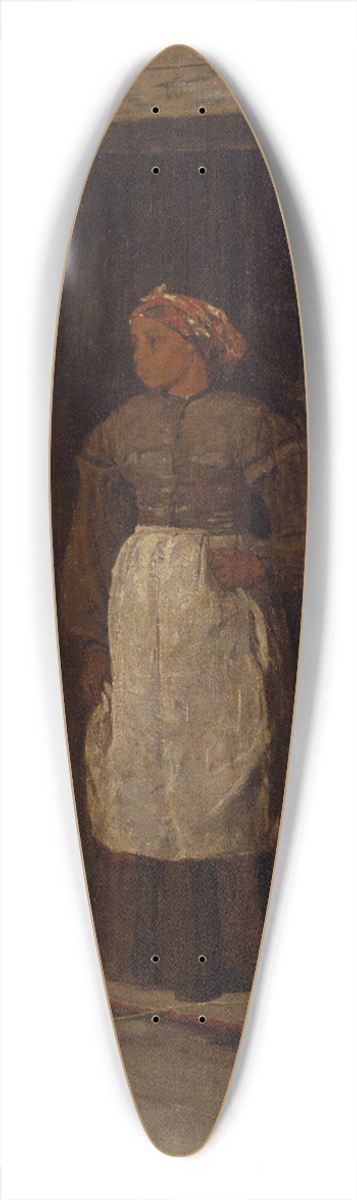 Winslow Homer - Near Andersonville 39.3 inch art pintail longboard deck