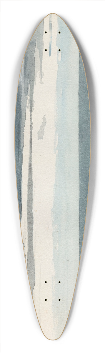 Winslow Homer - Prouts Neck, Evening 39.3 inch art pintail longboard deck