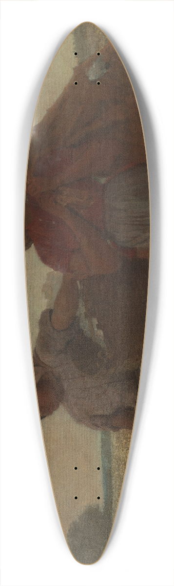 Winslow Homer - The Cotton Pickers 39.3 inch art pintail longboard deck