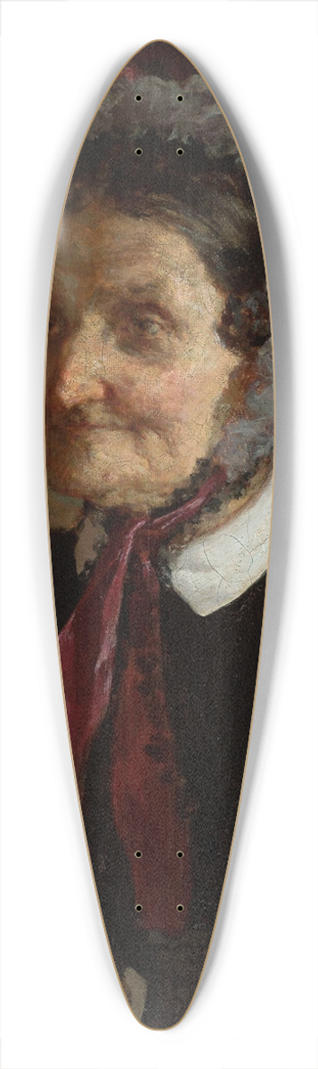 Witold Pruszkowski - Portrait of Mrs. Matliska 39.3 inch art pintail longboard deck