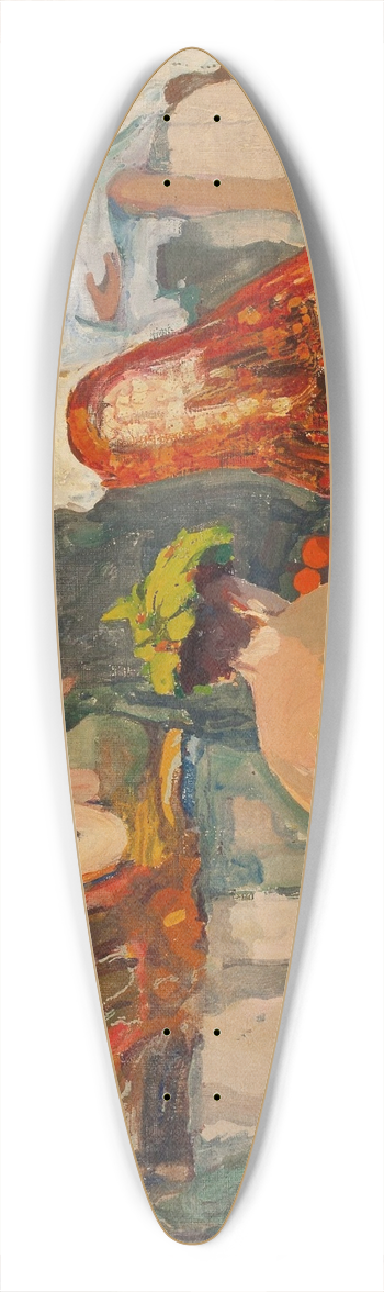 Witold Wojtkiewicz - Christ and children, series, Ceremonies VI 39.3 inch art pintail longboard deck