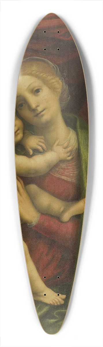Workshop of Gaudenzio Ferrari - Madonna and Child 39.3 inch art pintail longboard deck