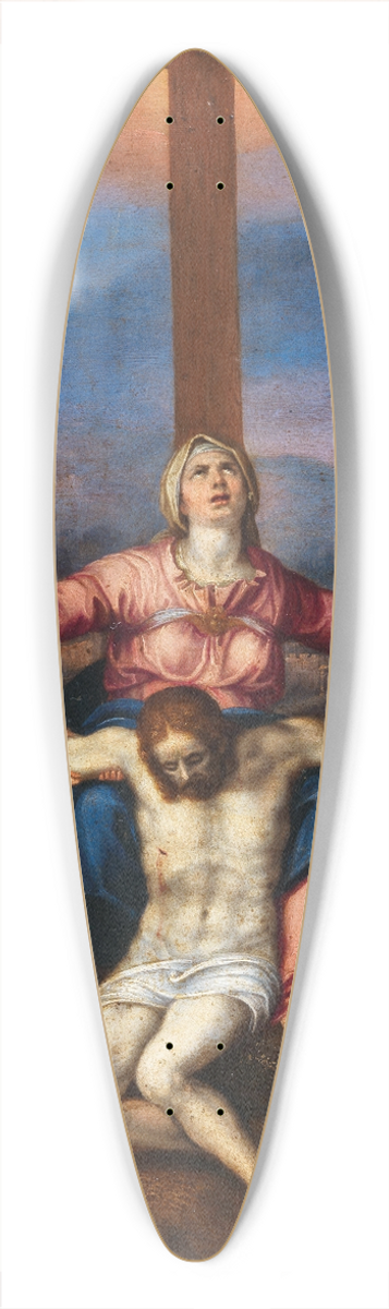 Workshop of Marcello Venusti - Piet, after Michelangelo Buonarroti 39.3 inch art pintail longboard deck