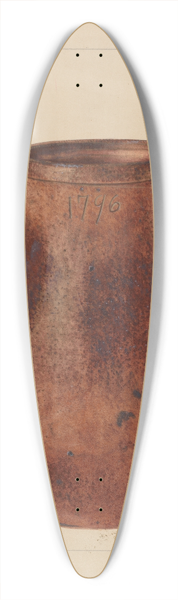 Yolande Delasser - Pitcher 39.3 inch art pintail longboard deck