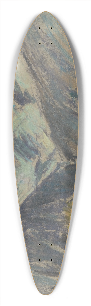 Zolo Palugyay - Autumn Mountain Landscape 39.3 inch art pintail longboard deck