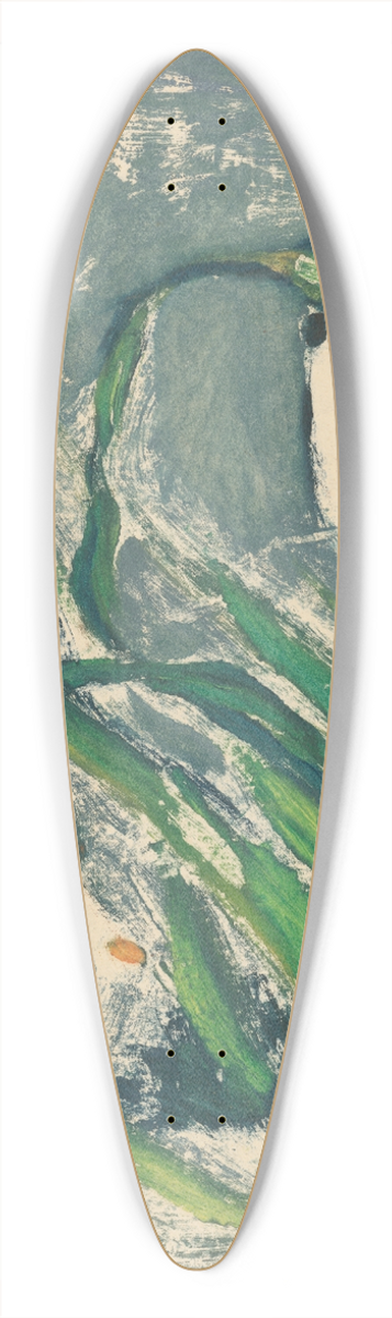Zolo Palugyay - Jarn kvety 39.3 inch art pintail longboard deck