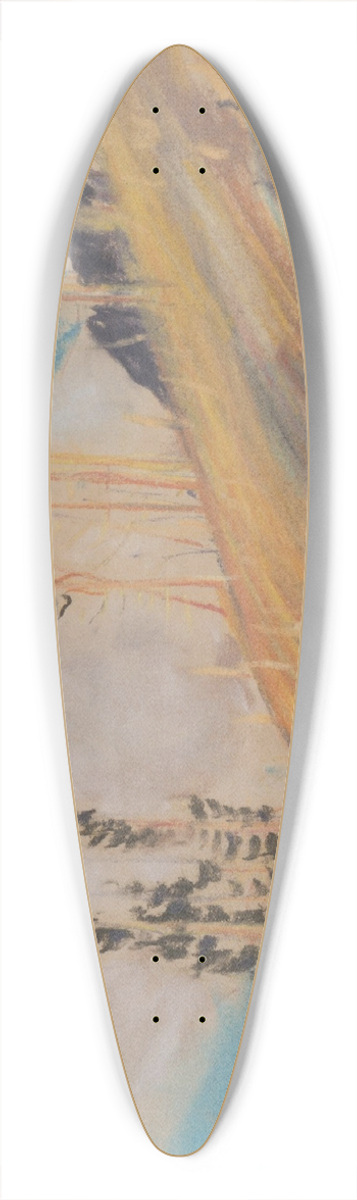 Zolo Palugyay - Krajina 39.3 inch art pintail longboard deck